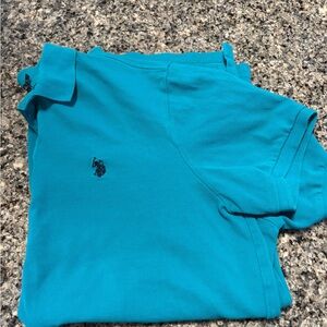 U.S. Polo Assn. Turquoise Polo Shirt